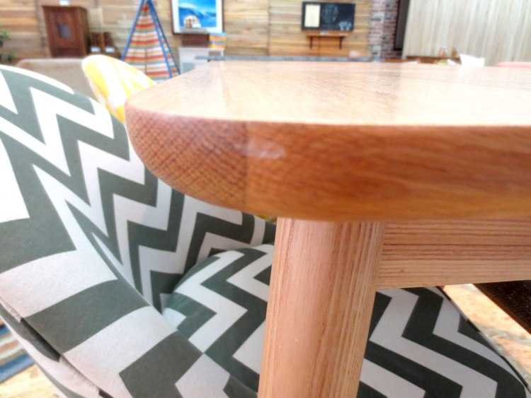 DI-1680 幅150cm・天然木アッシュ製ダイニングテーブル（引出し付き／ナチュラル）