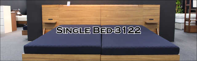 BE-3122 ハイデザイン高級シングルベッド