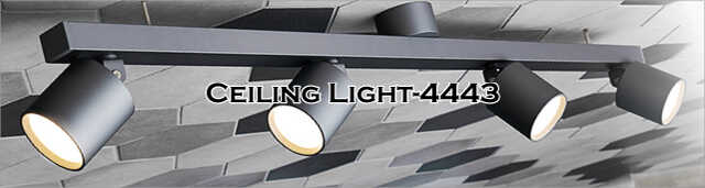 LED一体型のシンプルな4灯シーリングライト