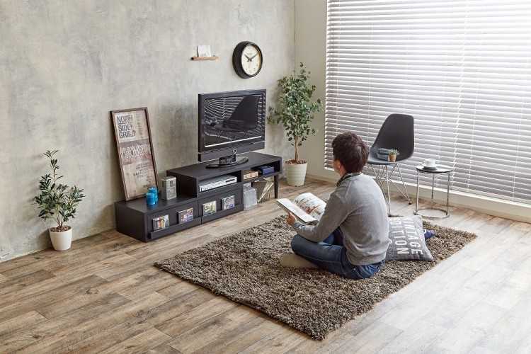 TB-2315 伸縮テレビ台ブラウン 幅111~202cm TB-2315 伸縮テレビ台ブラウン 幅111~202cm