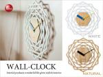 CL-2027 幾何学デザイン・壁掛け時計（音なしスイープ針）