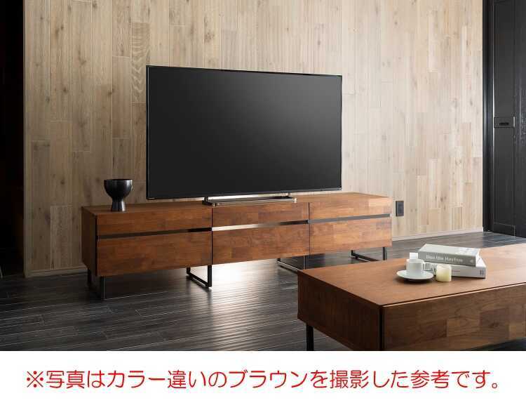 TB-2327 幅150cm・白ホワイト光沢テレビボード（完成品）送料