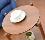 天板・脚は丸みのあるデザイン