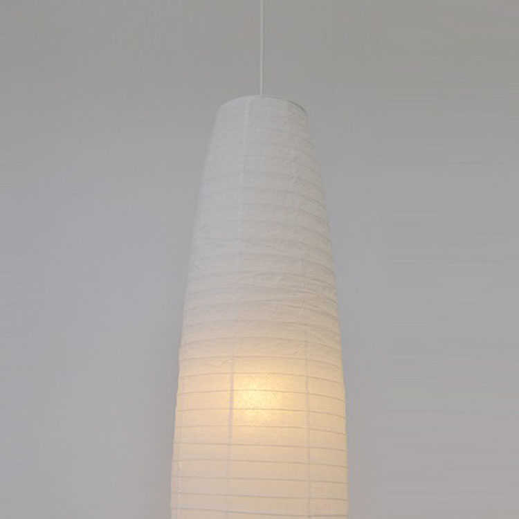 LT-3973 美濃和紙・吹き抜け用縦長シェード2灯ペンダントライト（LED