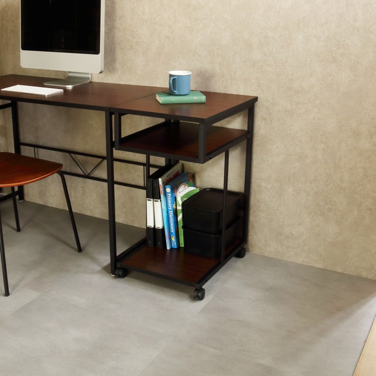 【アンティーク】光製作所 アイアンフレーム キャスター付 サイドワゴン 古道具 アンティーク】光製作所 アイアンフレーム キャスター付 サイドワゴン