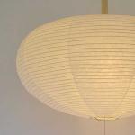 麻葉柄の和紙と揉み和紙を交互に貼り合わせ