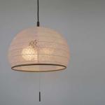 ドーム型デザインの和風3灯ペンダントライト