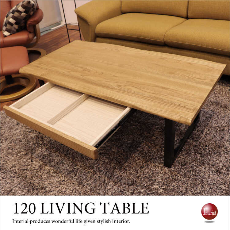 送料無料】高級アンティーク木製カウンターテーブル 重厚感 引き出し2