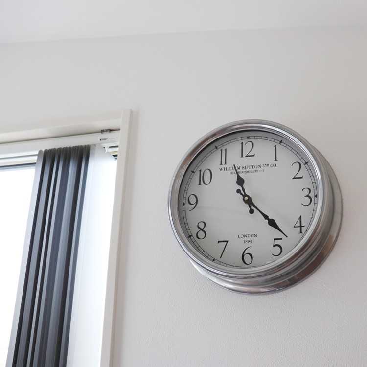 Cl 2276 壁掛け時計おしゃれ見やすい英国デザインウォールクロック