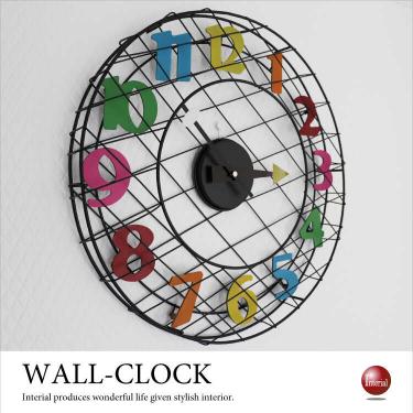 北欧アンティークな掛け時計・ウォールクロックなら送料無料のインテリアル