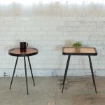 シリーズで四角形のサイドテーブルもご用意