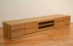天然木無垢製テレビボード