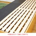 床板は通気性抜群のスノコを使用