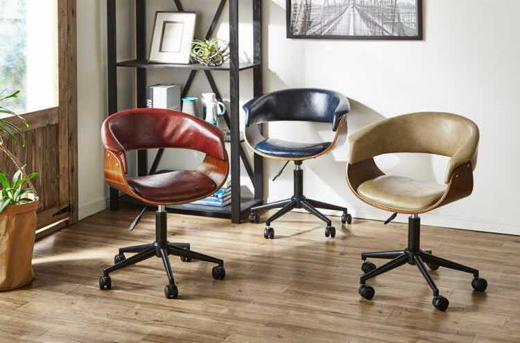 DC-1015 コロンっとした可愛いデザインのPCチェアのシリーズ関連商品画像