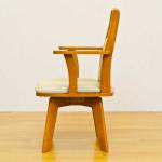 座面は360度回転