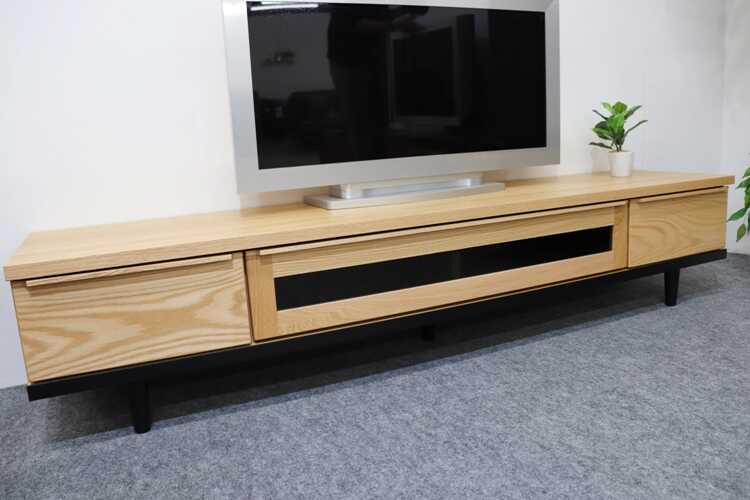 TB-2600 天然木無垢材オイル塗装仕上げ国産テレビ台|幅180cm TB-2600 天然木無垢材オイル塗装仕上げ国産テレビ台|幅180cm