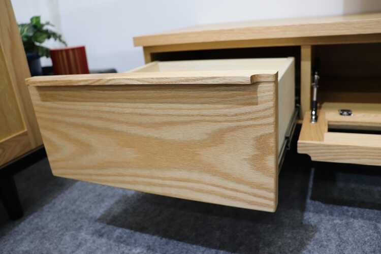 TB-2600 天然木無垢材オイル塗装仕上げ国産テレビ台｜幅180cm