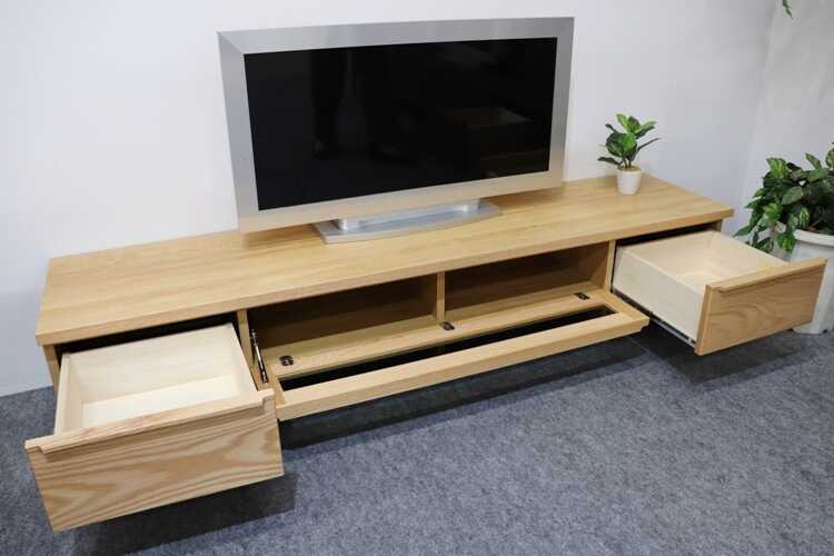 中古　最終価格　無垢材　ダークブラウン　木製　テレビボード　ゲーム 楽天市場】中古 家具（テレビ台・ローボード｜収納家具
