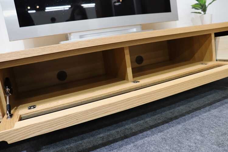 TB-2600 天然木無垢材オイル塗装仕上げ国産テレビ台｜幅180cm
