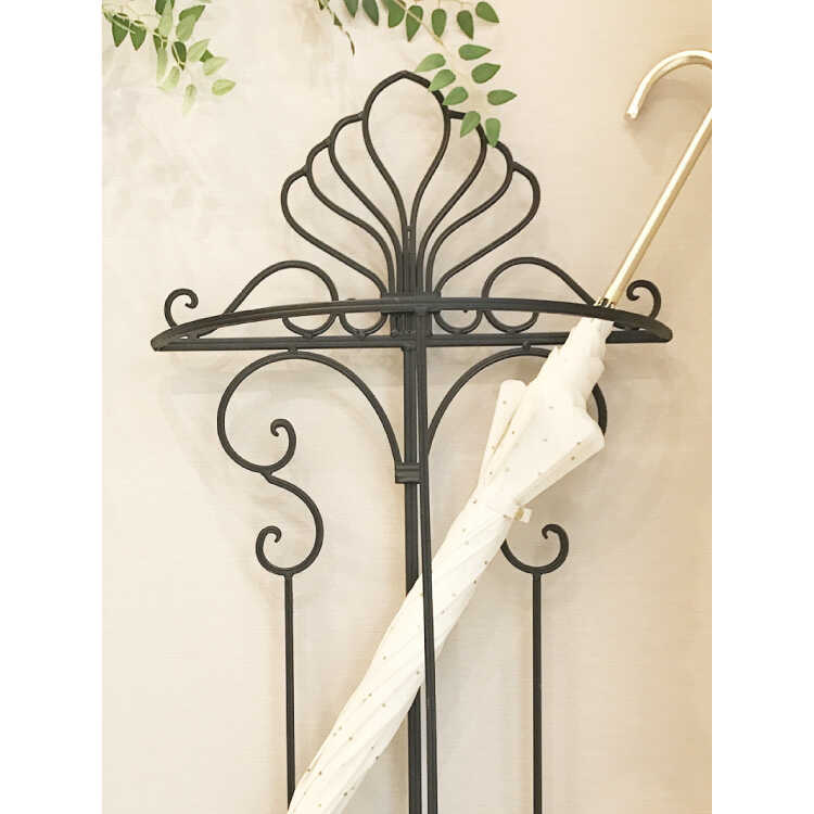 AM-1010 おしゃれ洋風デザイン傘立て｜アイアン製アンティーク仕上