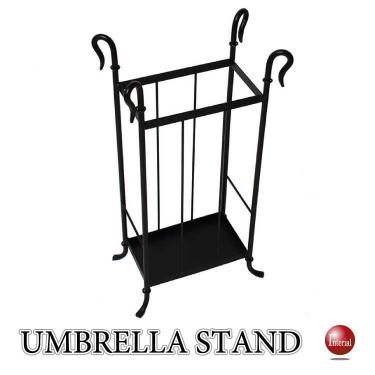 コンパクトなアイアン製の傘立て
