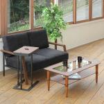 天然木ウォールナットを贅沢に使用