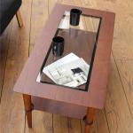 ガラスを天板に取り入れる