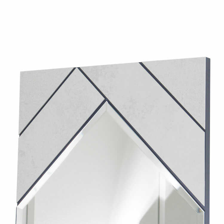 ★高級鏡★日本製★縦横可★ SM-1032 ハイデザイン日本製ウォールミラー｜タテヨコ可・飛散防