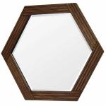 ミラーに面取りが施されていることで輝きが引き立ち高級感をプラス