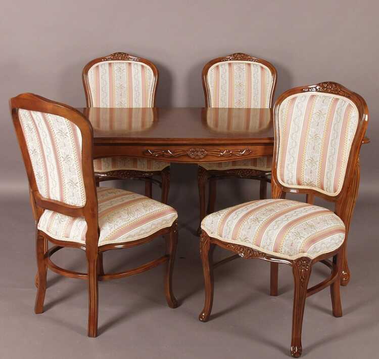 クラシックな彫刻入りダイニングチェア　アンティーク風　美品 楽天市場】☆倉庫移転の為、総売り尽くしセール！☆ イタリア製