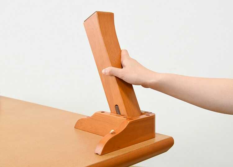 幅120cm・折れ脚の和風座卓テーブル（天然木オーク突板）