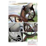 木の濃淡を目立たせる焼加工