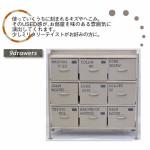 引き出しには文字ペイント