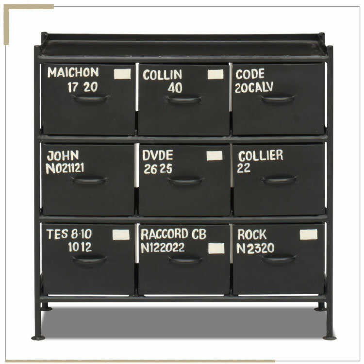 ヴィンテージ　インダストリアルスチールラック20引出し ヴィンテージ インダストリアルスチールラック20引出し