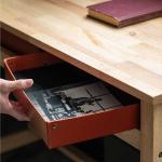 大きく開口した収納スペース