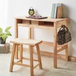 天然木ラバーウッドを使用