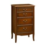 深さが異なる引出し4杯