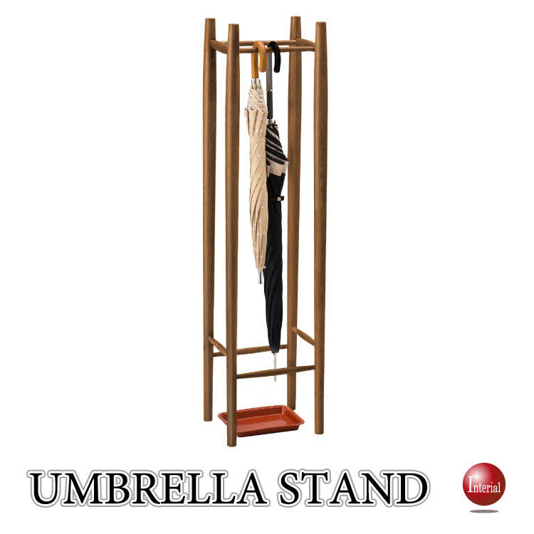 AM-1030 オーク天然木製アンブレラスタンド