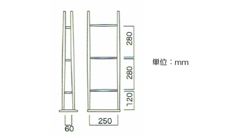 ST-1347 大きいサイズの天然木製スリッパラックのサイズ詳細画像