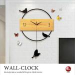CL-2346 かわいい鳥デザインの壁掛け時計