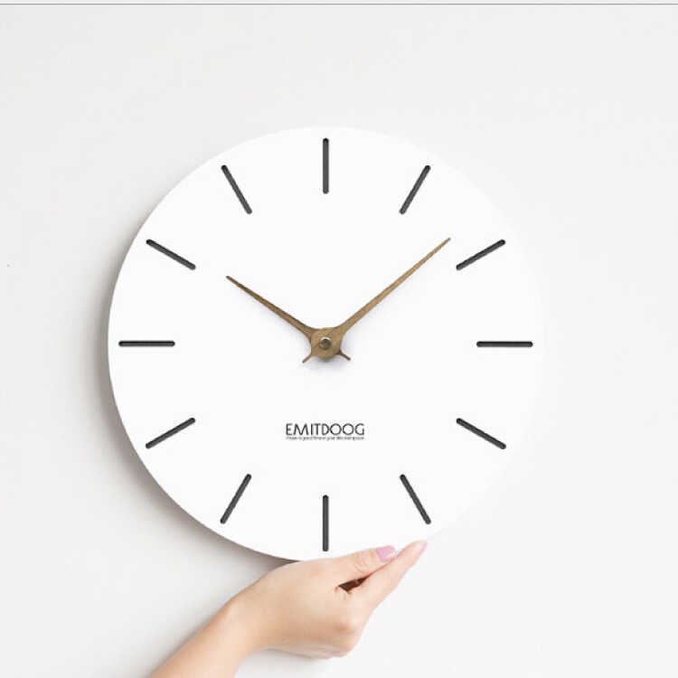 CL-2379 玄関おすすめ上品な壁掛け時計｜ホワイト白・デザイン4種