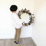 直径73cmと存在感のある大きさ