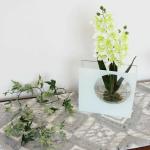 片面のガラスはホワイト