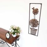 ホワイトの壁紙に映えてオシャレ