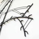 美しいカーブを描いた背景模様