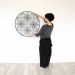 サイズは直径74cmと大型