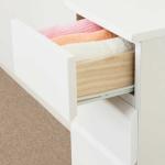 引き出しはレールを使用