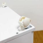 脚先には便利なキャスター付き