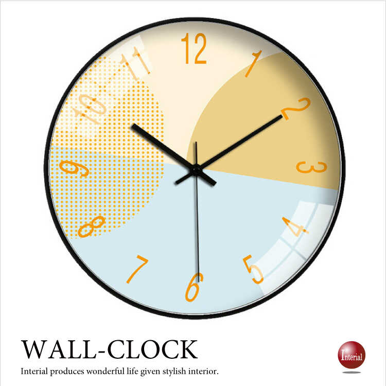 Cl 2477 キッチンおすすめ 可愛くて見やすい壁掛け時計 静かな針