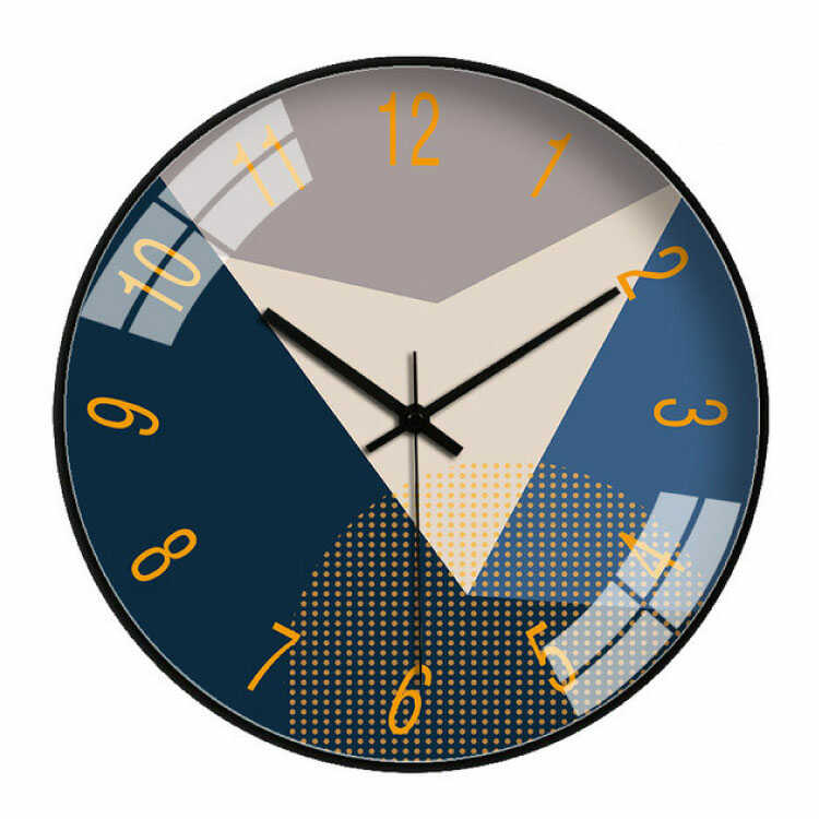 CL-2479 書斎におすすめ！シックでかっこいい壁掛け時計｜静かな針